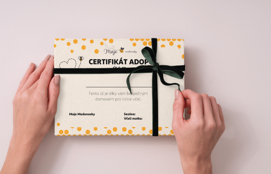 Certifikát pronájem včelího úlu